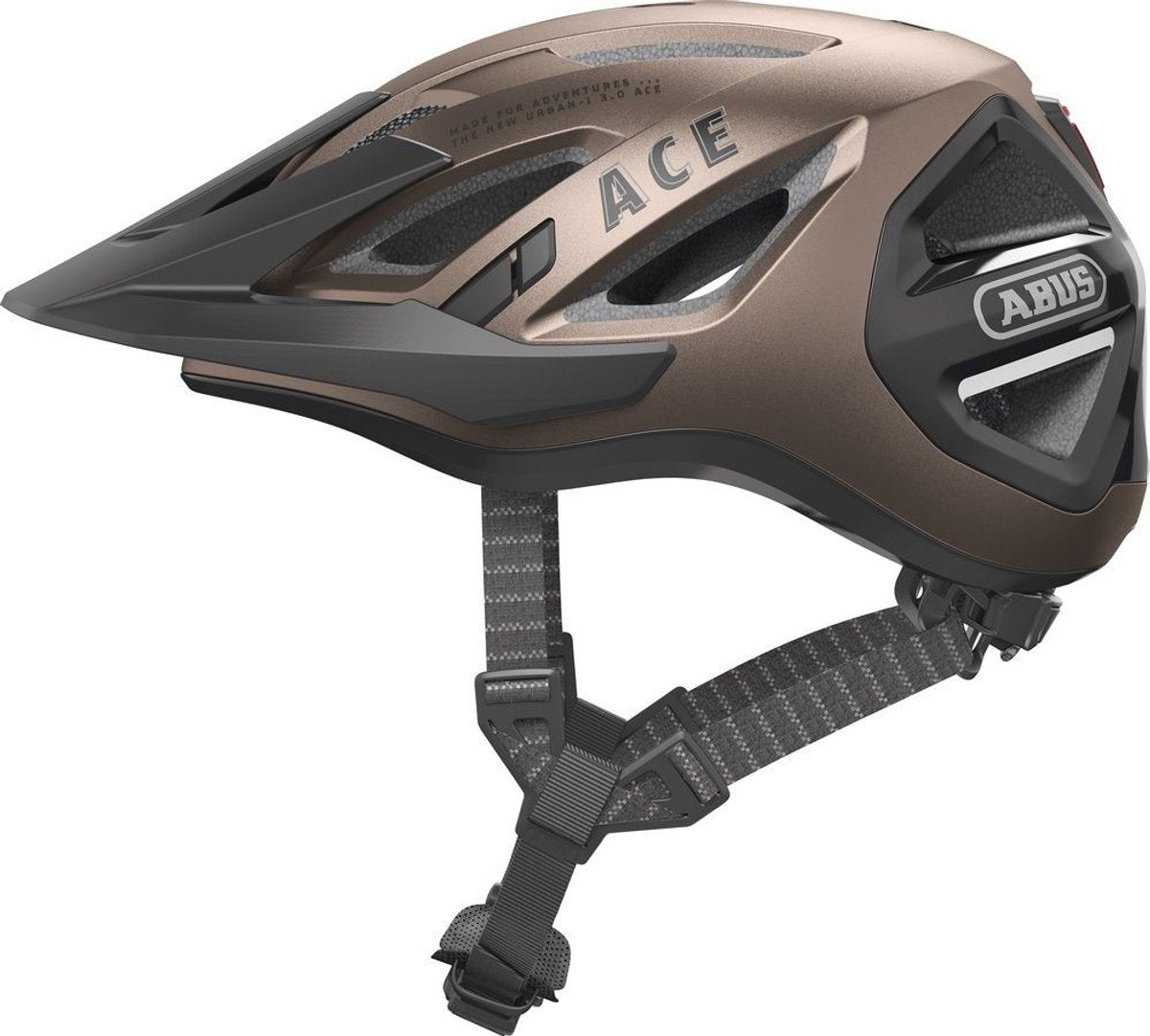 Abus urban-i 3.0 ace - Fahrradhelm Metallic Kupfer S (51 - 55 cm)