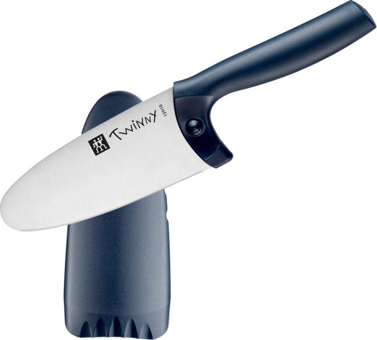 Zwilling Twinny Kindermesser - Messer für Kinder - Kinderkochmesser 10cm - Blau