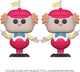 Disney Funko Alice im Wunderland – Pop! 2er-Pack Tweedle Dee Dum 5 cm Sammelfigur – mehrfarbig