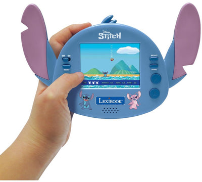 Lexibook Disney Stitch Cyber Arcade Motion® Konsole mit Gestensteuerung, Farb-LCD-Bildschirm 2,8'' und 50 Spielen, darunter 10 aus dem Disney Stitch-Universum