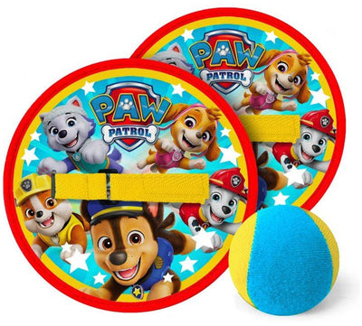 Pat'Patrol Paw Patrol – Launch-Catch-Set – 2 Kratzschläger – weicher Ball