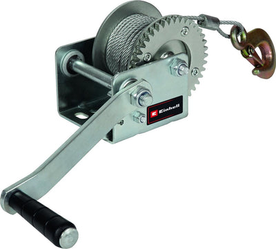 Einhell Handwinde TC-wi 500 – maximales Zuggewicht: 500 kg – maximale Entfernung: 10 m – automatische Bremse