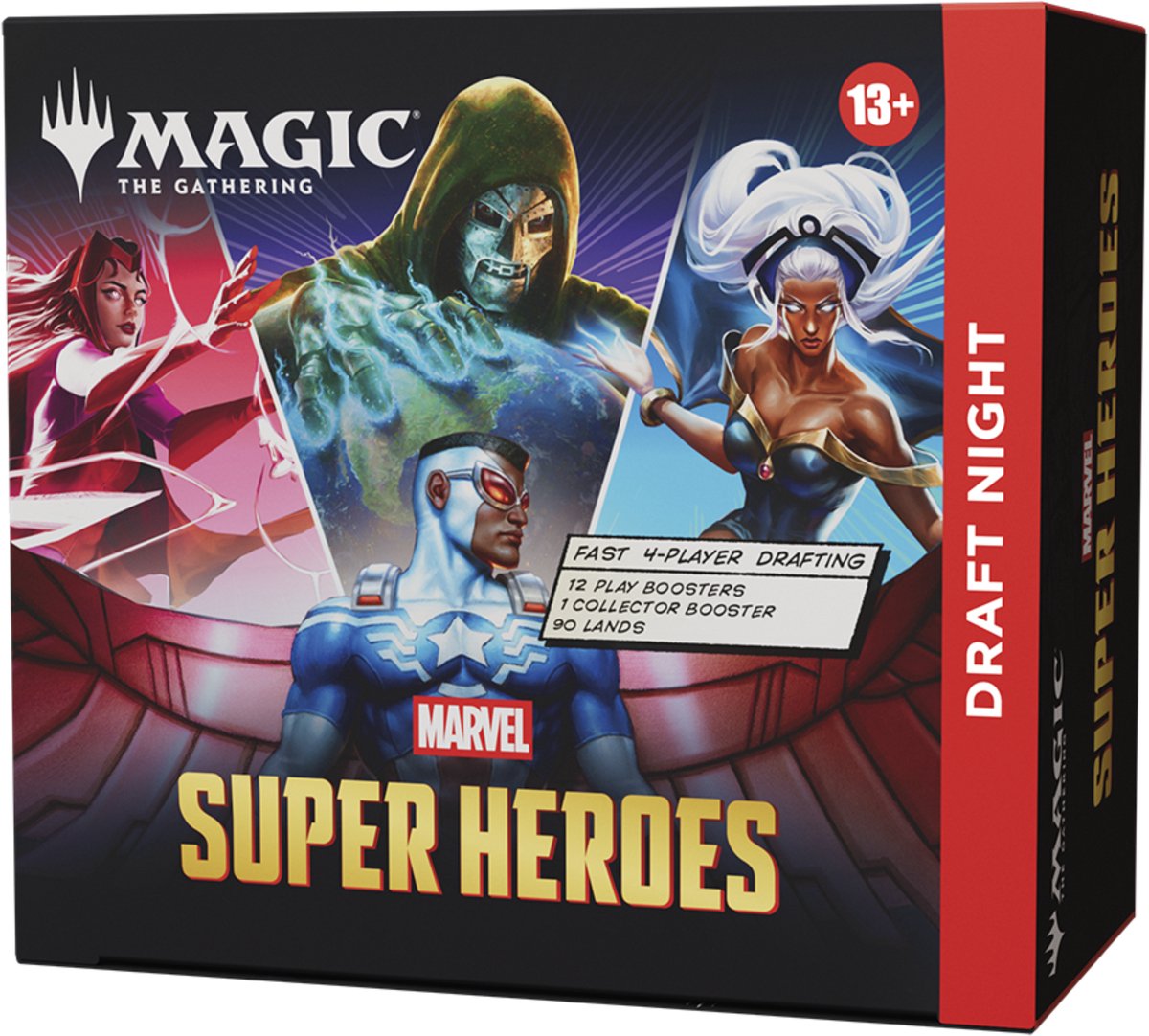 Wizards of the Coast Magic: The Gathering – Marvel Super Heroes Draft Night Box – en