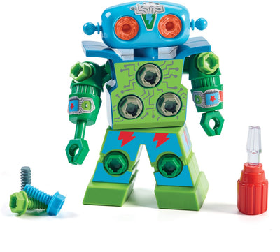 Lernressourcen Design Drill® Roboter – Bohrer-Dekorationsroboter – Stimme – Grün – 3+