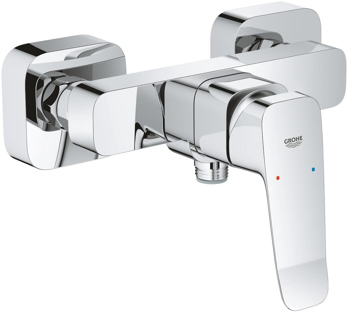 Grohe Dice Brausebatterie – inklusive S-Kupplungen – Chrom