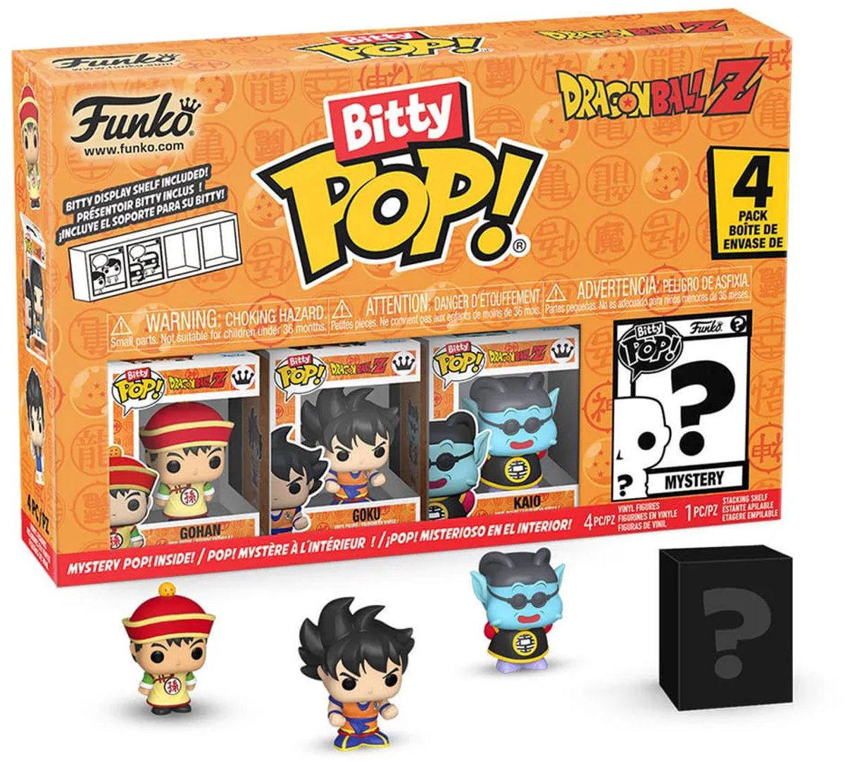 Funko Bitty Pop! Pop! Dragon Ball Z – Gohan, Goku, Kaio