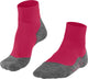 Falke TK5 kurze Anti-Blister Wandersocken aus dünnem Woll-Funktionsmaterial Damen Rot – Größe 37-38