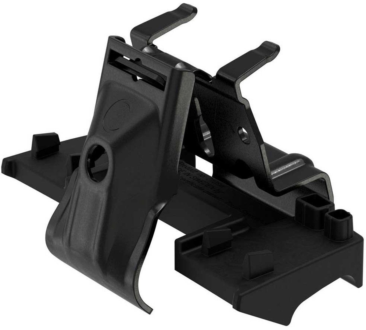 Thule Kit 186049 Flush Rail 4er-Pack Montageset für Dachträgersystem schwarz
