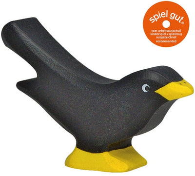 Holztiger-Amsel. 6 cm.