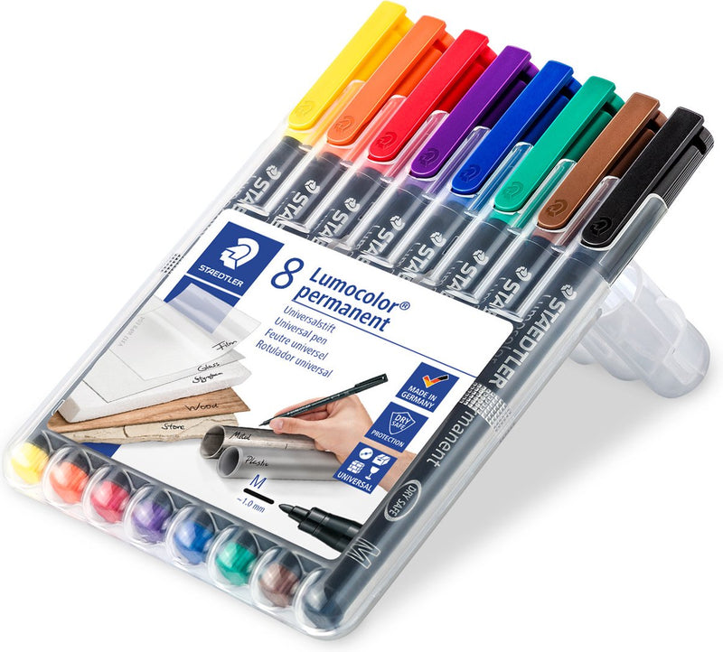 Permanentmarker Staedtler 317wp8 sort