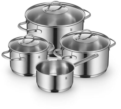 WMF Provence Plus - Pfannenset - 4-teilig - Edelstahl - Induktion - ergonomisch