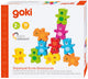 Goki -Holzfarben Bear Stapeling Game, 9dlg.