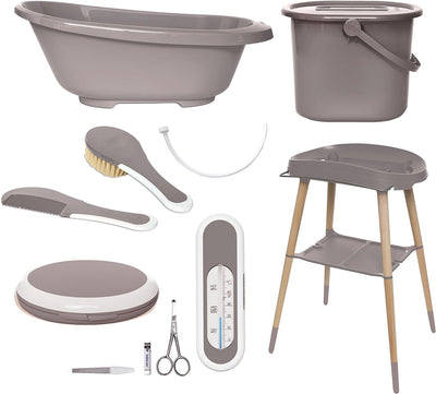 Bébé-jou Badeset 7-teilig Sense Kreidebraun