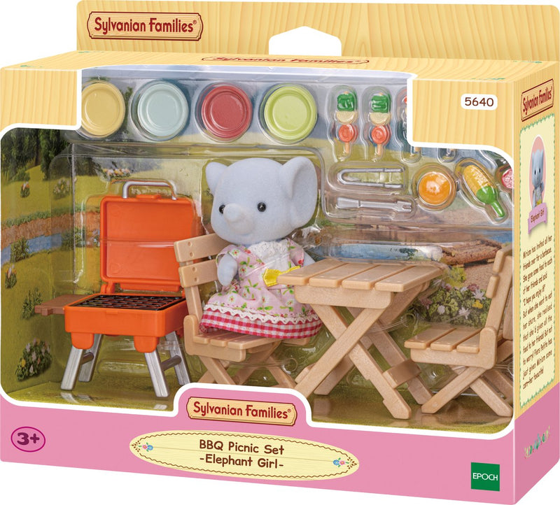 Sylvanian Family 5640 BBQ-Picknick-Set – Elefantenmädchen