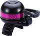 BBB Cycling BBB-14 EasyFit Deluxe Fahrradklingel – Messing – alle Lenkerdurchmesser – Magenta
