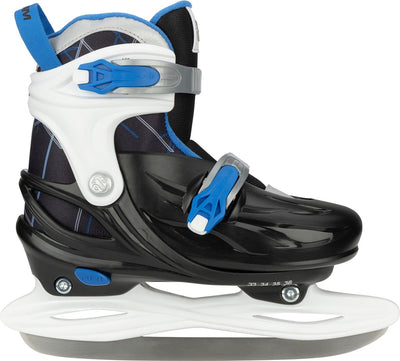 Nijdam Eishockeyschlittschuh verstellbar – Polar Pop – Größe 25-28