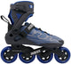 Roces R-Evo 84 Inline-Skates – 84 mm – Softboot – zusätzliche Komfortstabilität – Fersenverriegelung, einfacher Einstieg – Abec-7 – Fitness-Inline-Skates – Herren Damen – Schwarz Blau – Größe 37