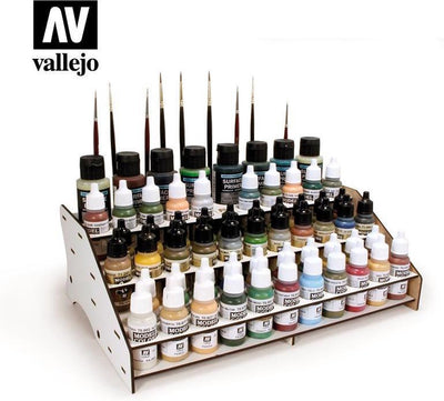 Vallejo Modellbau-Dekoration – 26007 Lackier-Frontmodul-Lackregal
