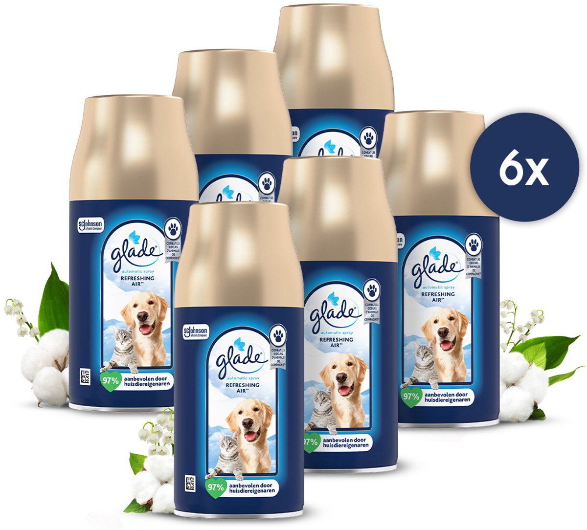 Glade automatische Spray-Erfrischungsluft-Nachfüllungen