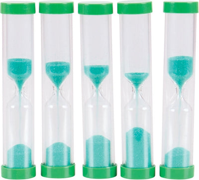 Bigjigs Sanduhr-1-Minuten-Timer (5er-Set)