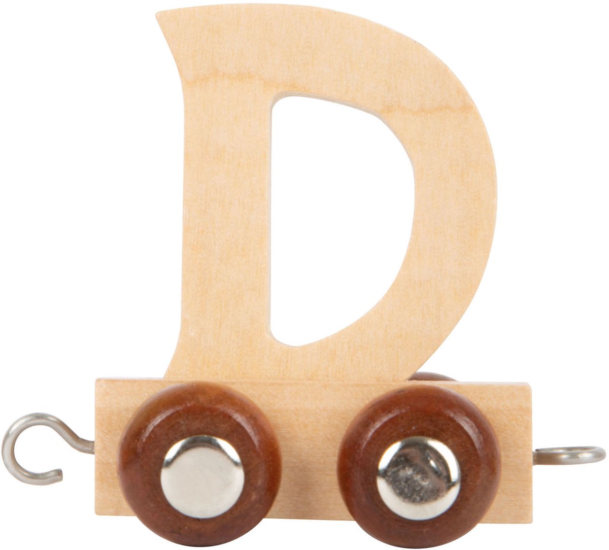 Kleiner Fuß - Holzschrift - d - 12 Stücke