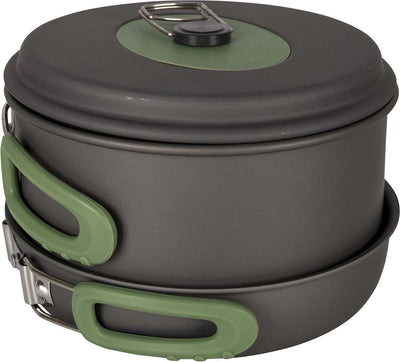 Bo-Camp - Pfannenset - Explorer - 3-teilig - hart eloxiert - Aluminium