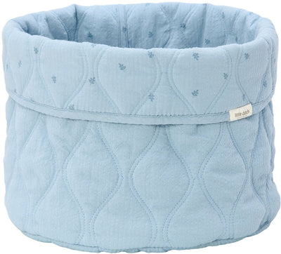 Little Dutch Pure Wickelkorb groß – Jeansblau