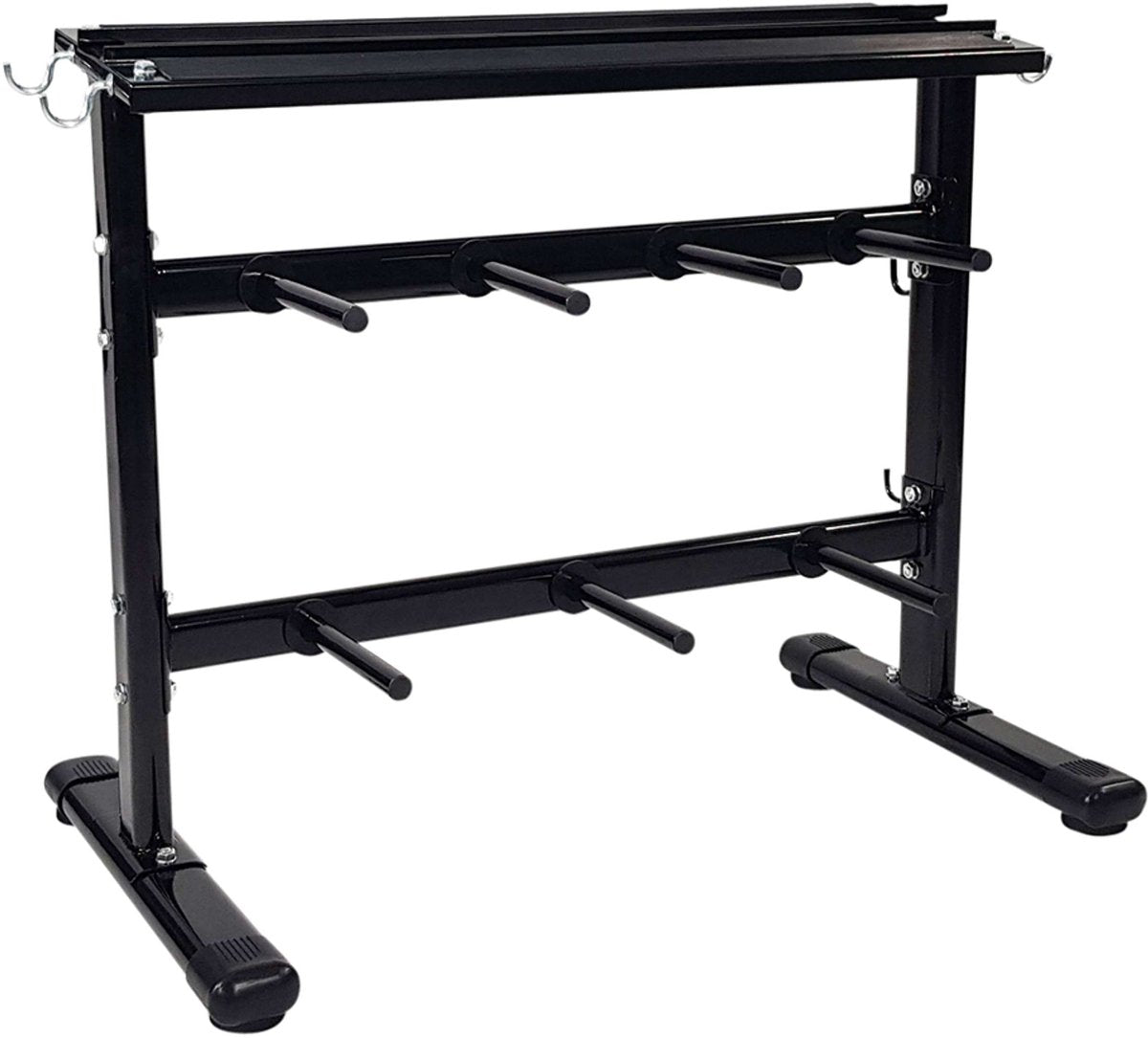 Tunturi Hantelständer – Langhantelständer – Hantelständer und Hantelscheiben Standard – 30 mm