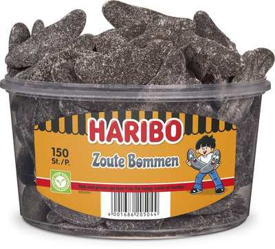 Haribo Lakritz-Salzbomben (150 Stück)