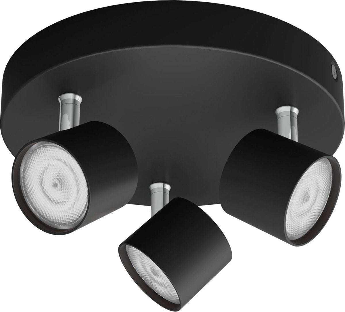 Philips LED Philips Star Aufbaustrahler – 3-flammig – Schwarz