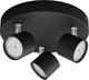 Philips LED Philips Star Aufbaustrahler – 3-flammig – Schwarz