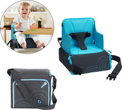 Munchkin Sitzerhöhung – Sitzerhöhung – Sitzerhöhung – Tragbarer Kindersitz – Autositz in Tragetaschenform – Sitzerhöhung und Tasche in 1