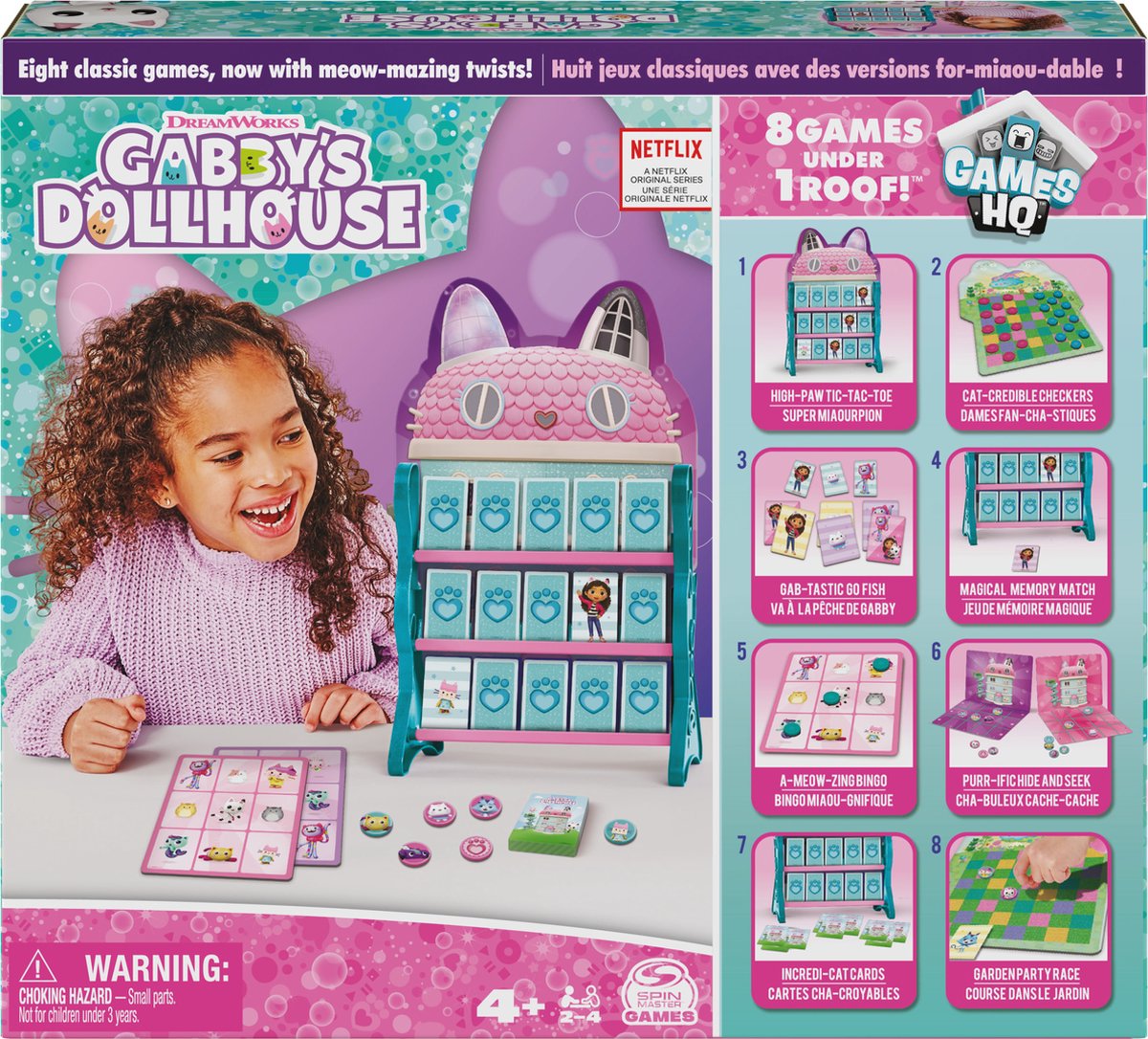 Gabbys Puppenhaus – Spielpaket mit 8 Spielen