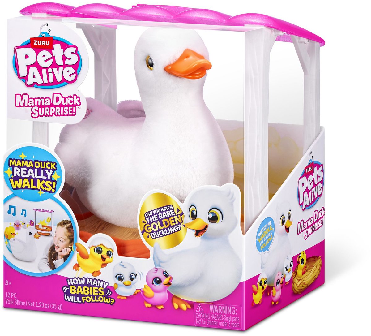 Haustiere Alive Mama Duck Überraschung mit Baby