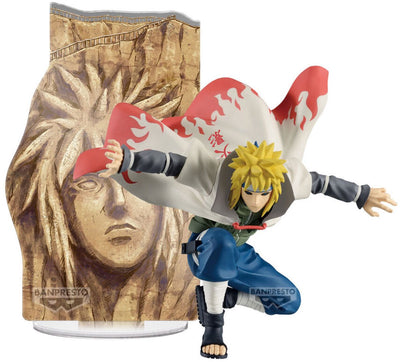 Bandai Namco Figur Minato Namikaze Panel Spectacle Naruto Shippuden 15cm