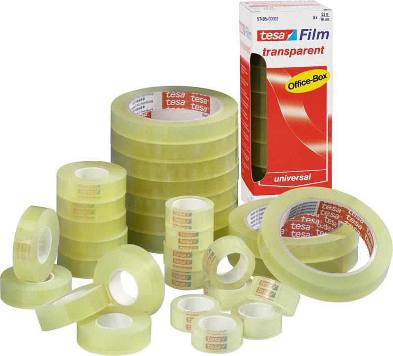Klebeband Tesafilm 25 mm x 66 m 6 Rollen