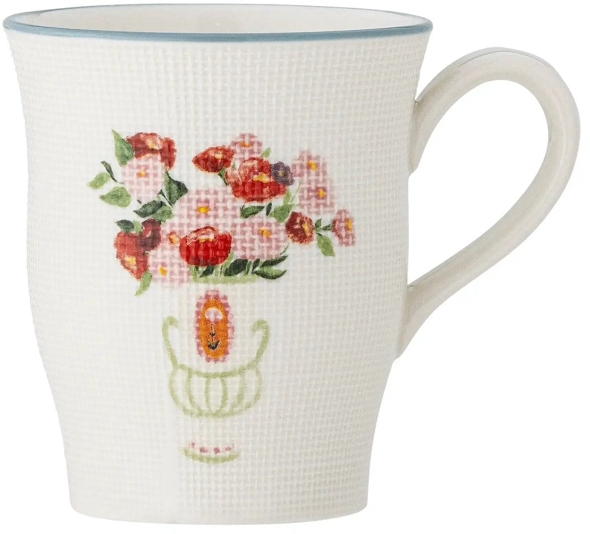 Bloomingville Becher Steingut blau Dorothy