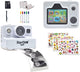 Lexibook starcam® print classic, Kamerapaket mit Sofortdrucker, SD-Karte und Fotopersonalisierungsset