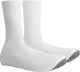 BBB Cycling Raceflex Reißverschlusslose Überschuhe – aerodynamisch, wind- und wasserdicht – Fahrrad-Überschuhe – Weiß – Größe 45 46 – BWS-29