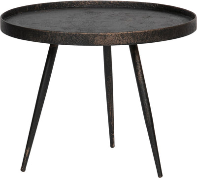 Woood Bounds Beistelltisch L – Metall – Antikgold – 44 x 58 x 58