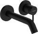 Hansgrohe tecturis s - Einbau-Waschtischarmatur - zur Wandmontage - Einhebelbedienung - 16,5 cm Auslauf - mattschwarz
