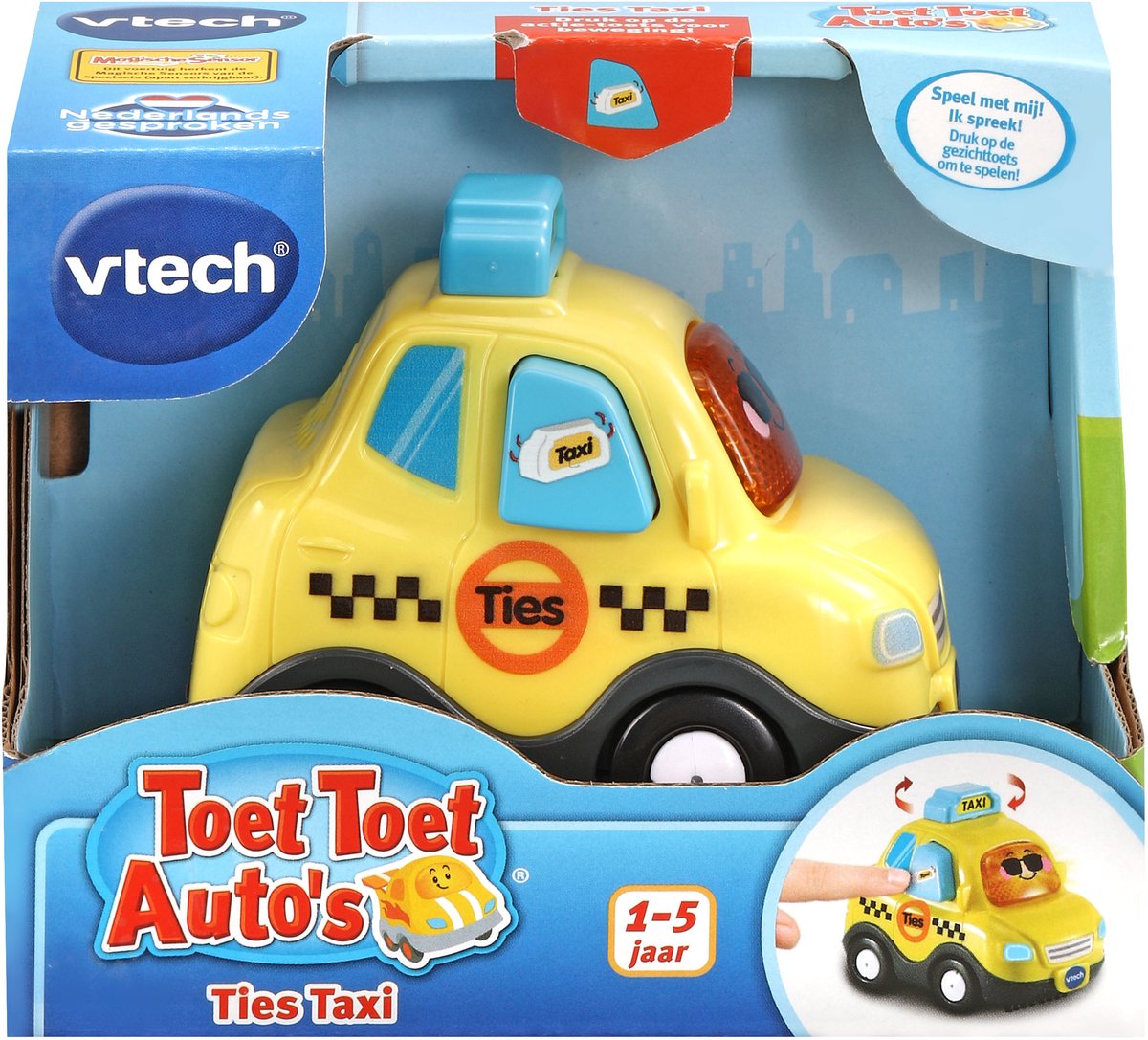 Vtech Toet Toet Auto's Krawatten Taxi