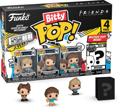 Funko-Pop! Filme: Freunde – Bitty Pop 4er-Pack 80er Rachel