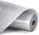 Loklik • flexible Folie Glitzer Silber 30,5x90cm