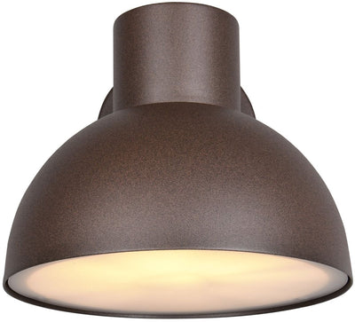 Trio Elbe - Wandleuchte - Rostfarbe - exkl. 1x E27 4,9 W - Wandmontage - Außenbeleuchtung - IP44