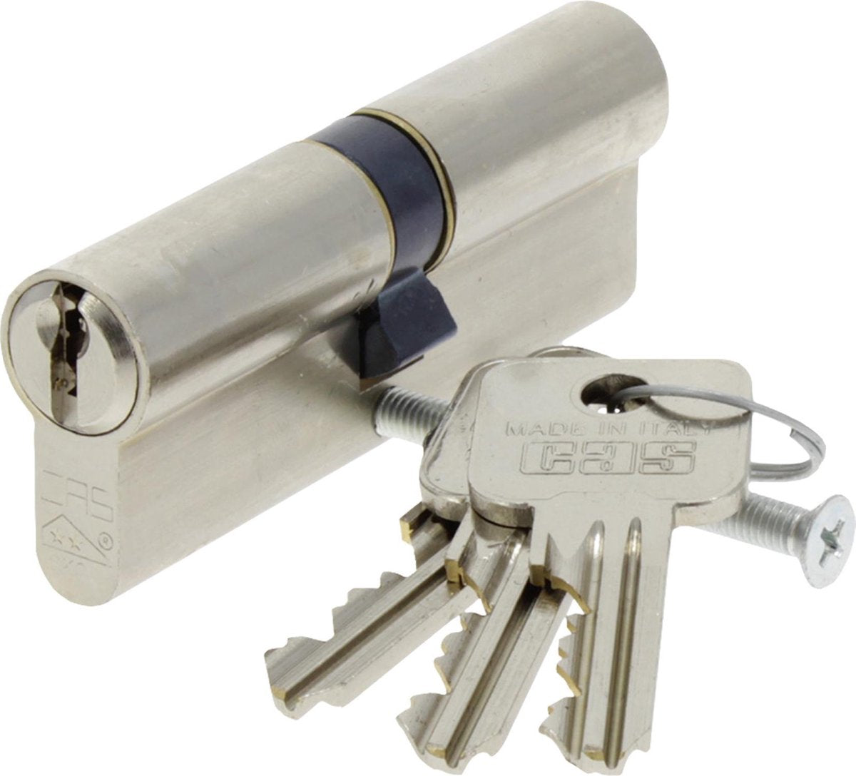 Starx Profilzylinder vernickelt 40 40mm skg2