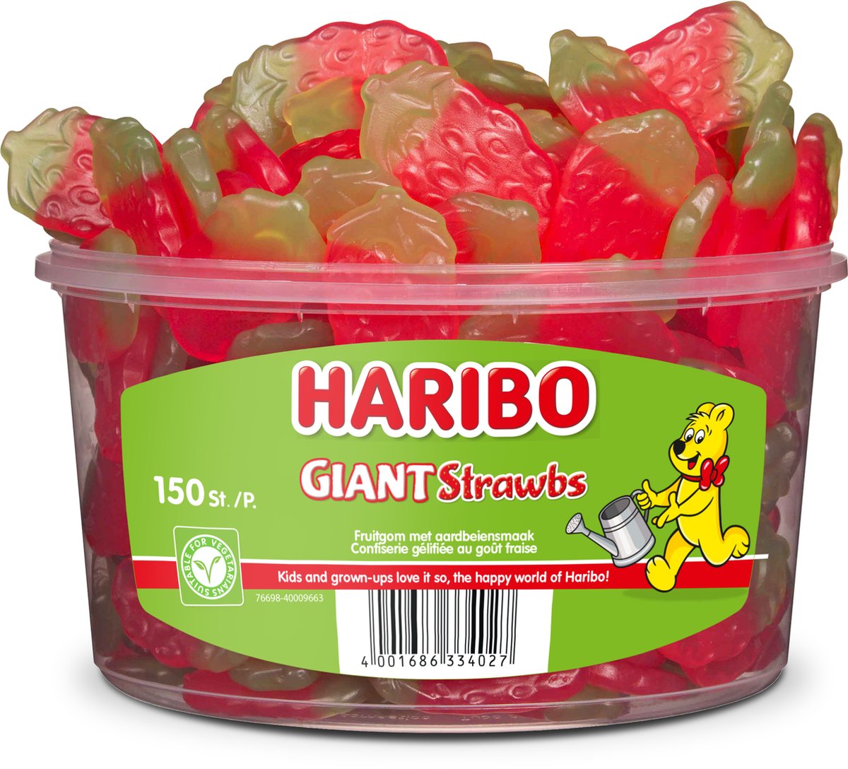 Haribo-Erdbeeren (150 Stück)