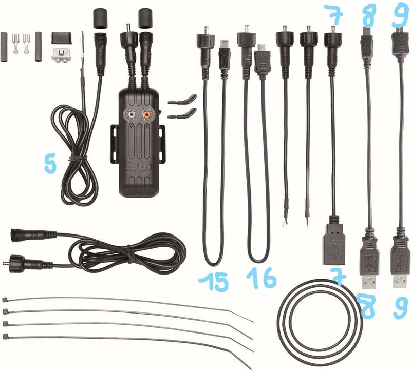 Busch + Müller Cable E-Work NR 7 Runde auf USB-A