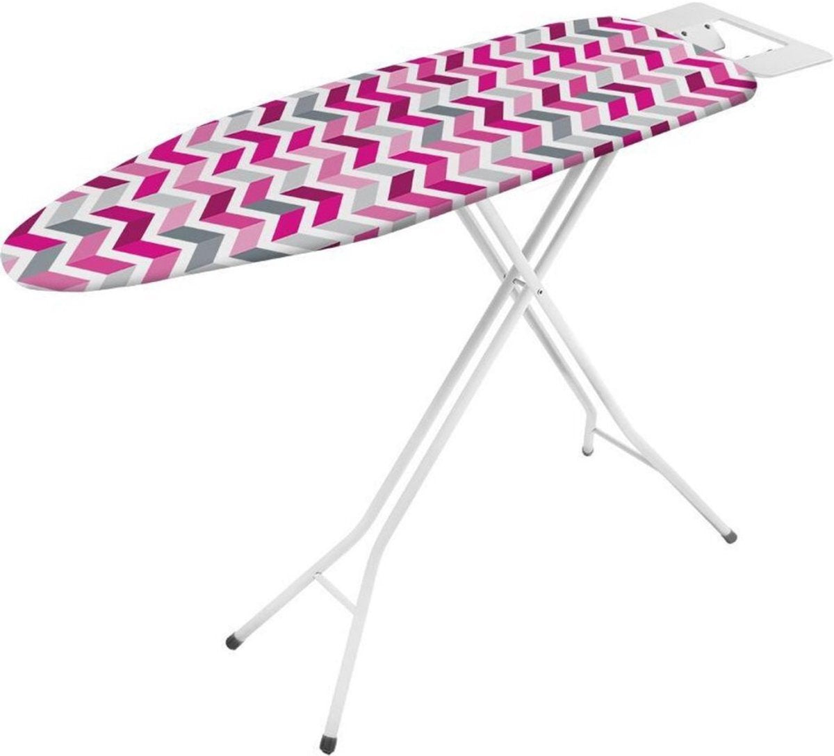 Metaltex - Bügelbrett Kuma - Bügeltisch - Bügelfläche 110 x 34 cm - höhenverstellbar