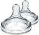 Dr. Brown's Options+ Flaschensauger – Phase 3 – Weithalsflasche – 2 Stück